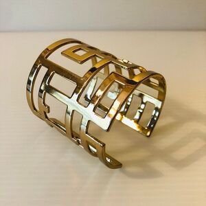 Charming Charlie Gold Tone Cuff Bracelet